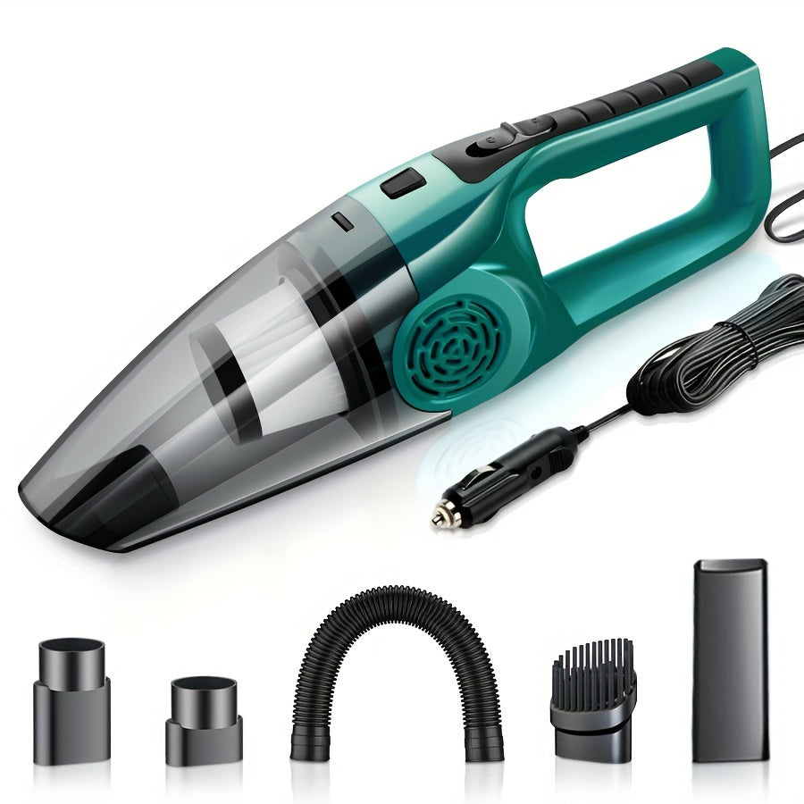 12V Car Vacuum Cleaner – Strong Suction, Handheld Power