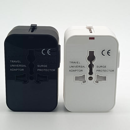 Universal Travel Charger – Dual USB & All-in-One Adapter
