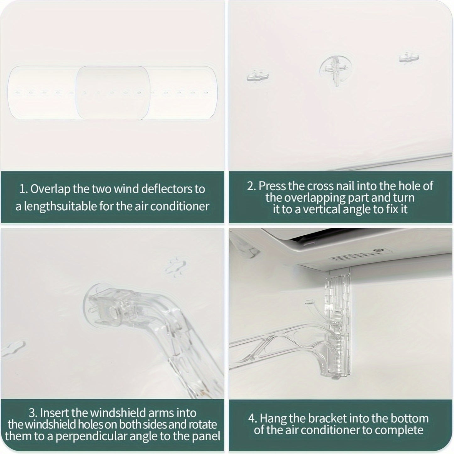 Air Conditioner Deflector – Adjustable Comfort, All Year Round