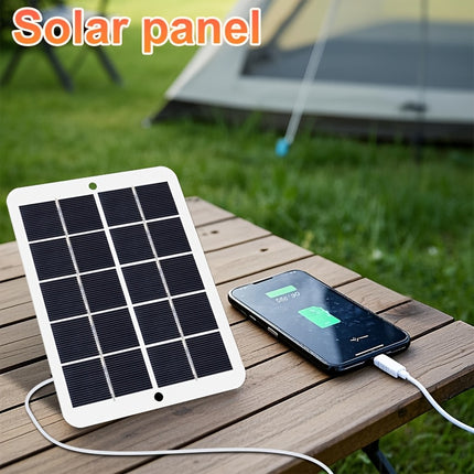 Portable Solar Charger – USB Powered, Compact & Travel-Ready