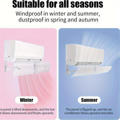Air Conditioner Deflector – Adjustable Comfort, All Year Round