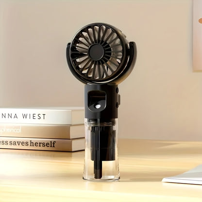 Portable Handheld Spray Fan with Humidifier