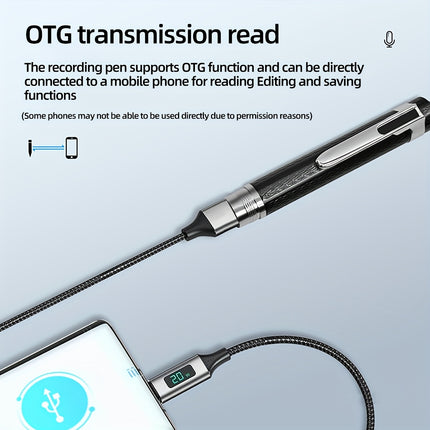 قلم تسجيل الصوت الرقمي - صوت نقي، مصمم ليدوم طويلاً