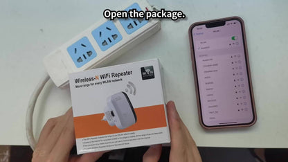 WiFi Extender – Long Range, Plug & Play Boost