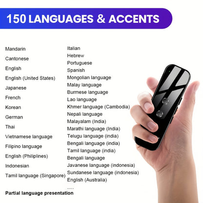 AI Voice Translator – 150 Languages, Real-Time & Travel-Ready
