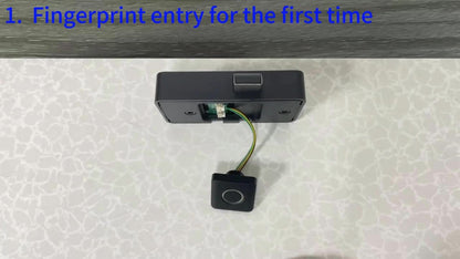 Smart Fingerprint Drawer Lock – Keyless, Secure & Minimalist