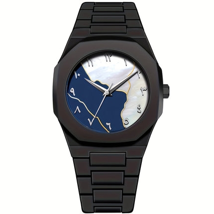 ساعة كوارتز رجالية بسيطة - أنيقة، بسيطة، خالدة