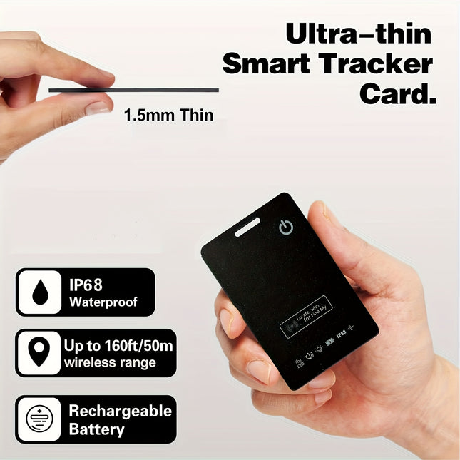 Wallet Tracking Card – GPS Locator with iOS Find My Compatibility