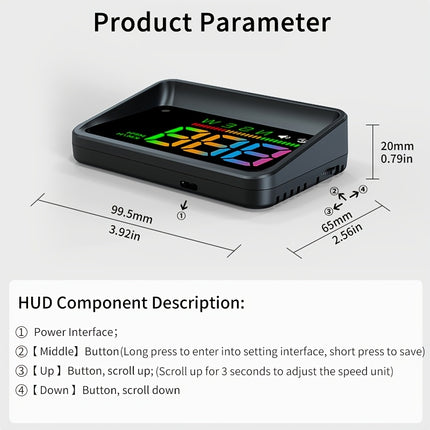 شاشة عرض أمامية للسيارة - سرعة فورية وقيادة أكثر أمانًا