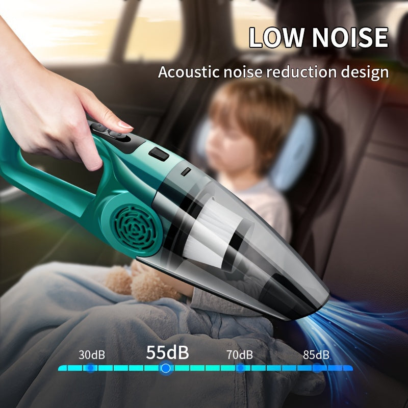 12V Car Vacuum Cleaner – Strong Suction, Handheld Power