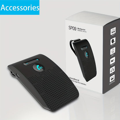 Wireless Car Speakerphone – Hands-Free Calls & Music on the Go