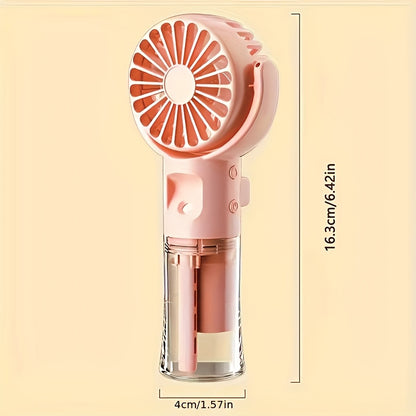 Portable Handheld Spray Fan with Humidifier