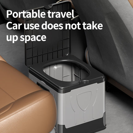 مرحاض تخييم محمول - سهل الاستخدام، صحي، وجاهز للسفر