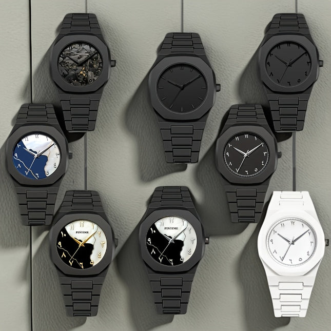 ساعة كوارتز رجالية بسيطة - أنيقة، بسيطة، خالدة