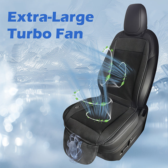 Car Seat Cooling Fan Cushion – Stay Cool, Drive Fresh