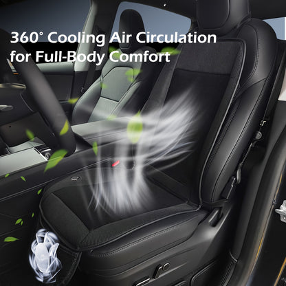 Car Seat Cooling Fan Cushion – Stay Cool, Drive Fresh
