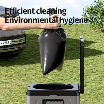 مرحاض تخييم محمول - سهل الاستخدام، صحي، وجاهز للسفر